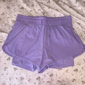 Purple Athletic Shorts